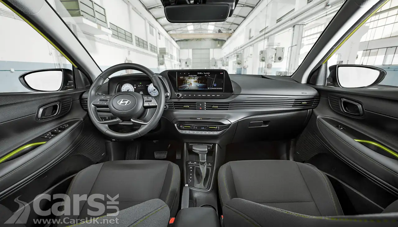Hyundai i20 2023 facelift interior