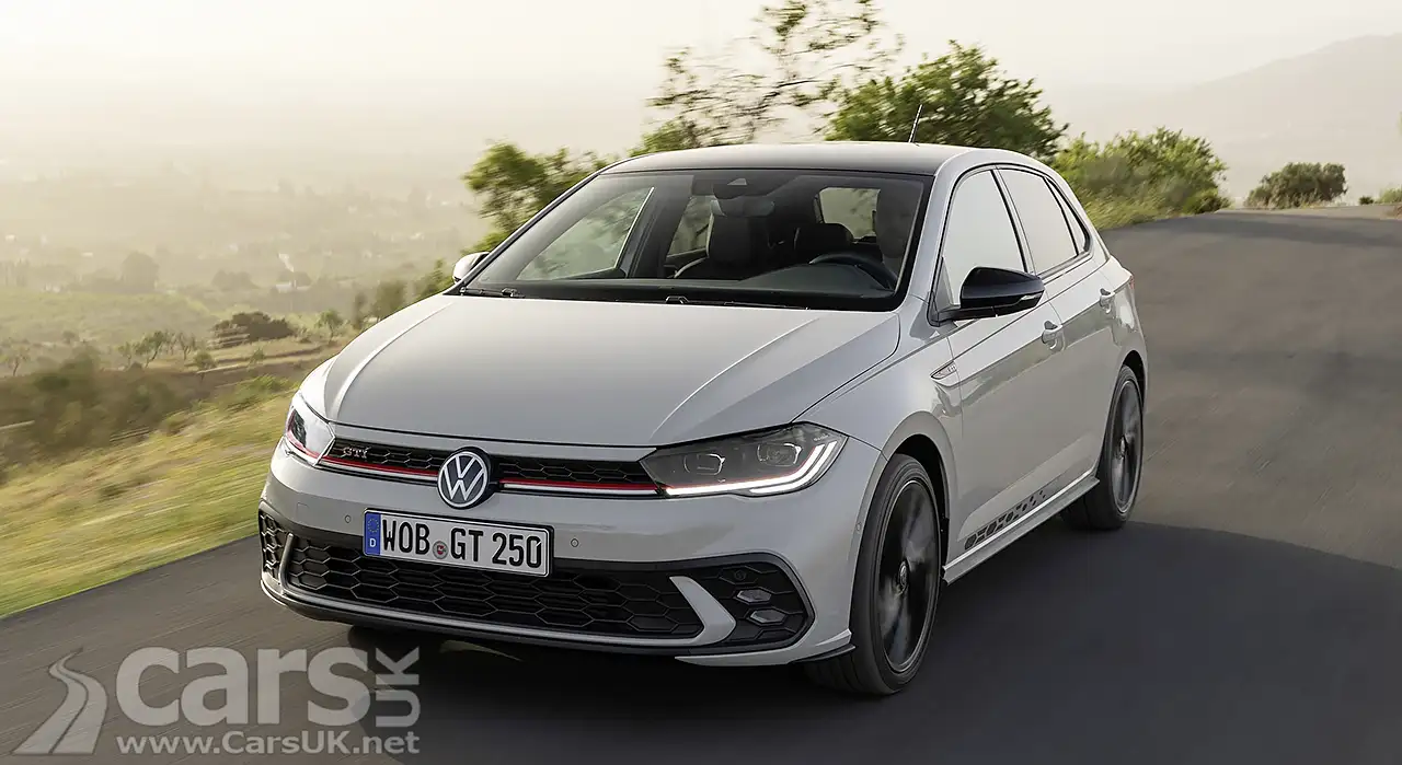 Volkswagen Polo GTI Edition 25 on road