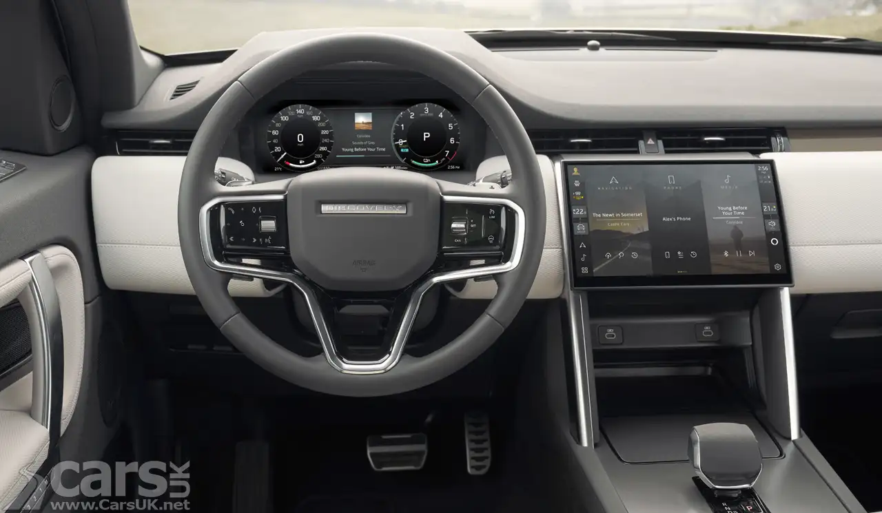 2023 Land Rover Discovery Sport with Pivi Pro interior