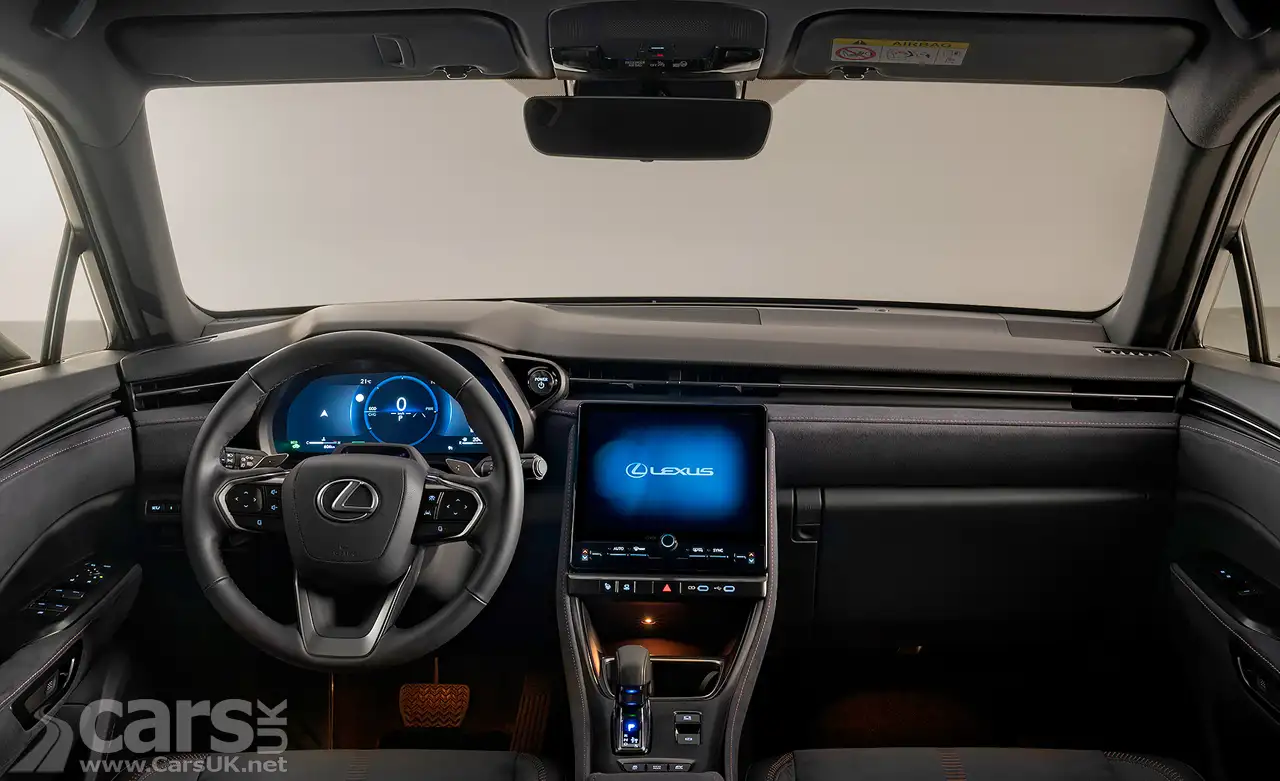 New Lexus LBX interior