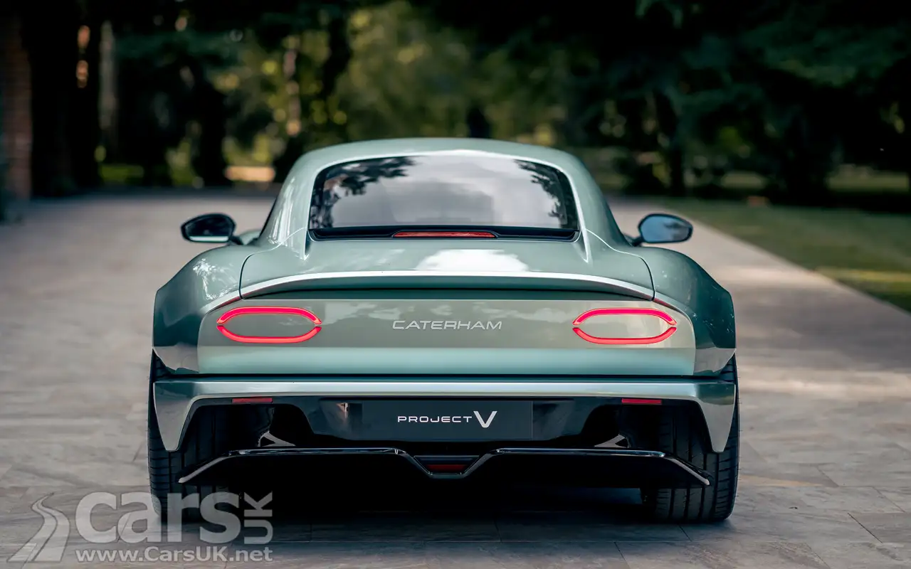 Caterham Project V rear view