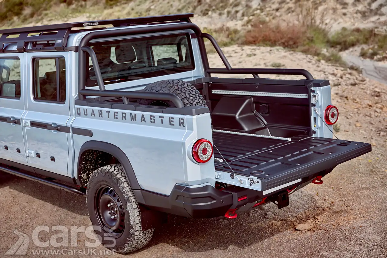 Ineos Grenadier Quartermaster rear view