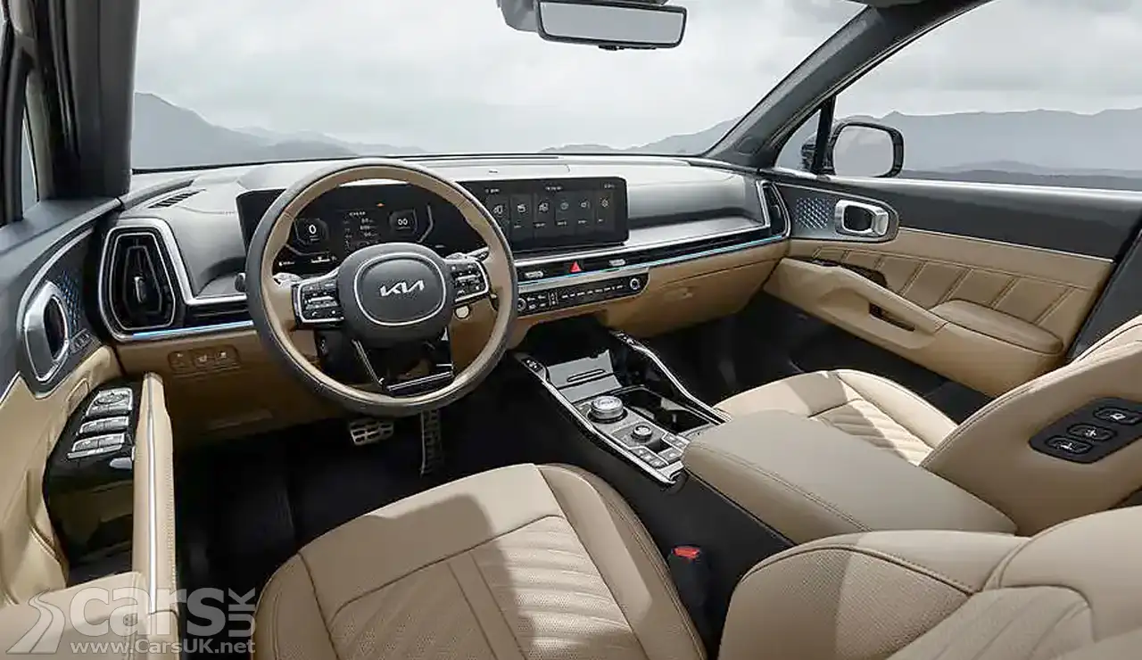Kia Sorento facelift interior