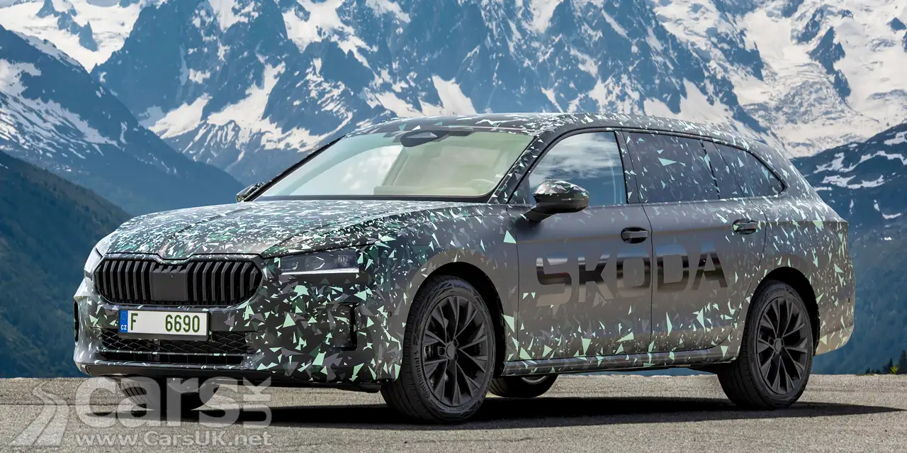 New Skoda Superb GROWS in size