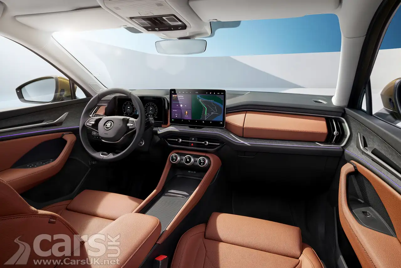 New Skoda Kodiaq interior