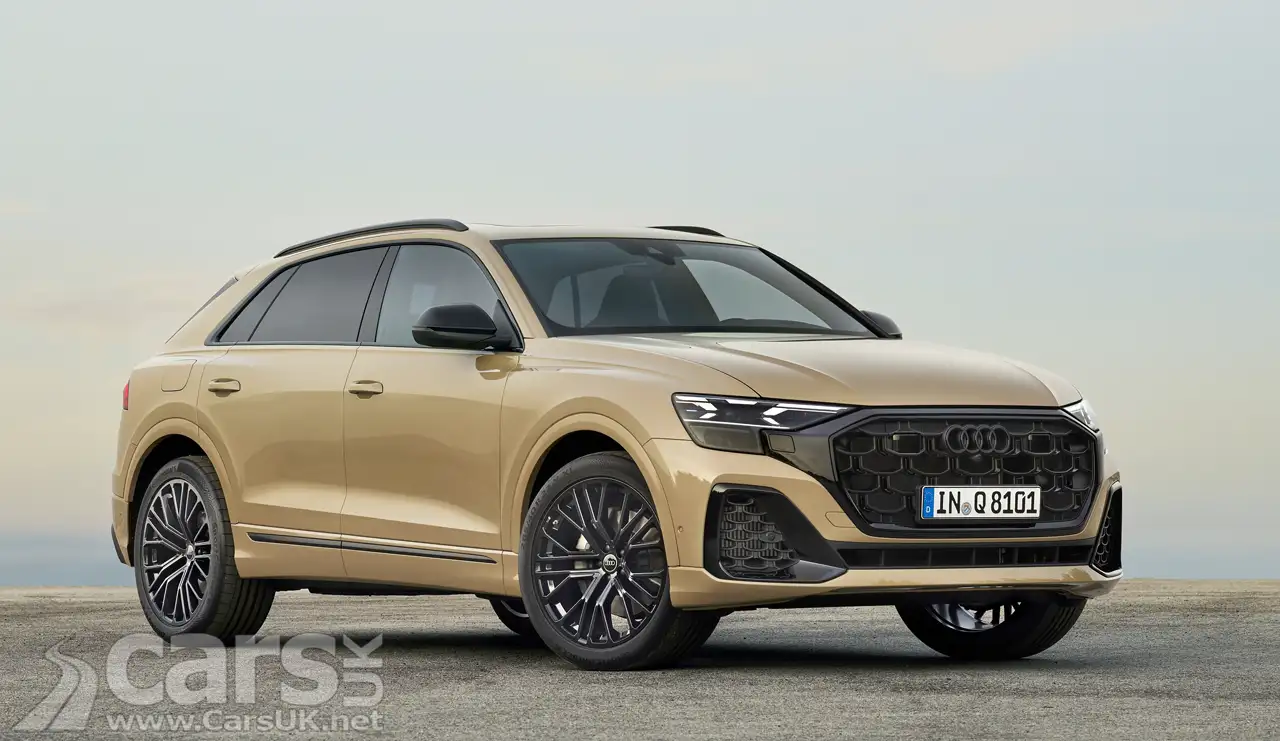New Audi Q8 pictured as pries are announced