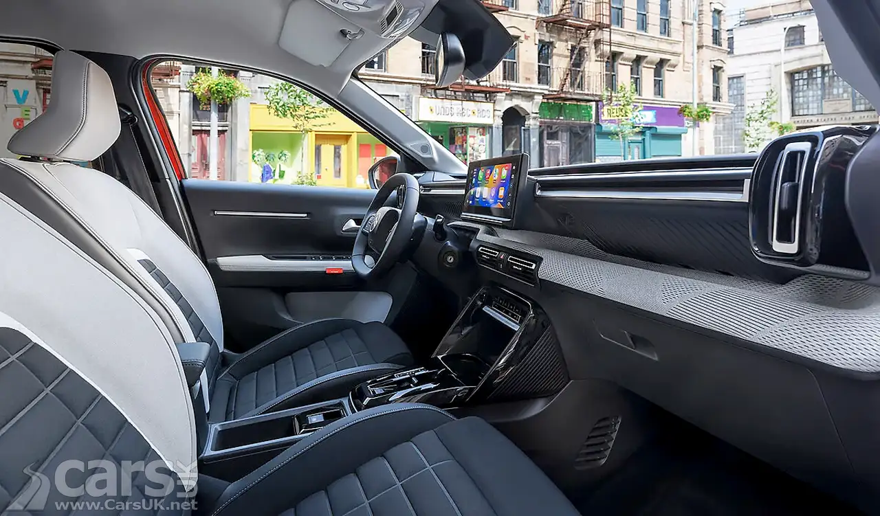 Citroen e-C3 interior