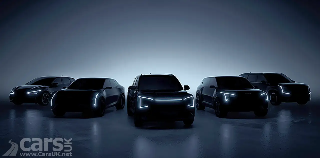 Kia TEASES the reveal of two new EVs
