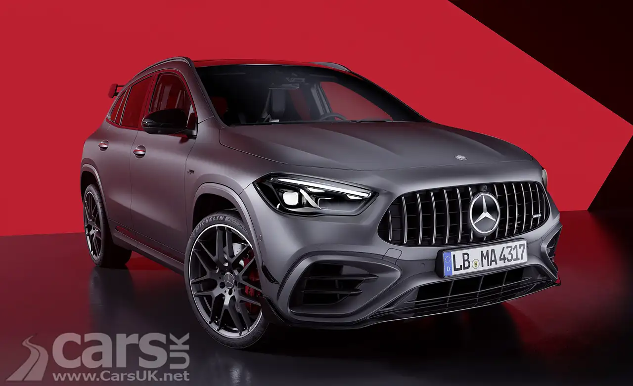 2024 Mercedes-AMG GLA 45 S 4Matic+ static studio photo