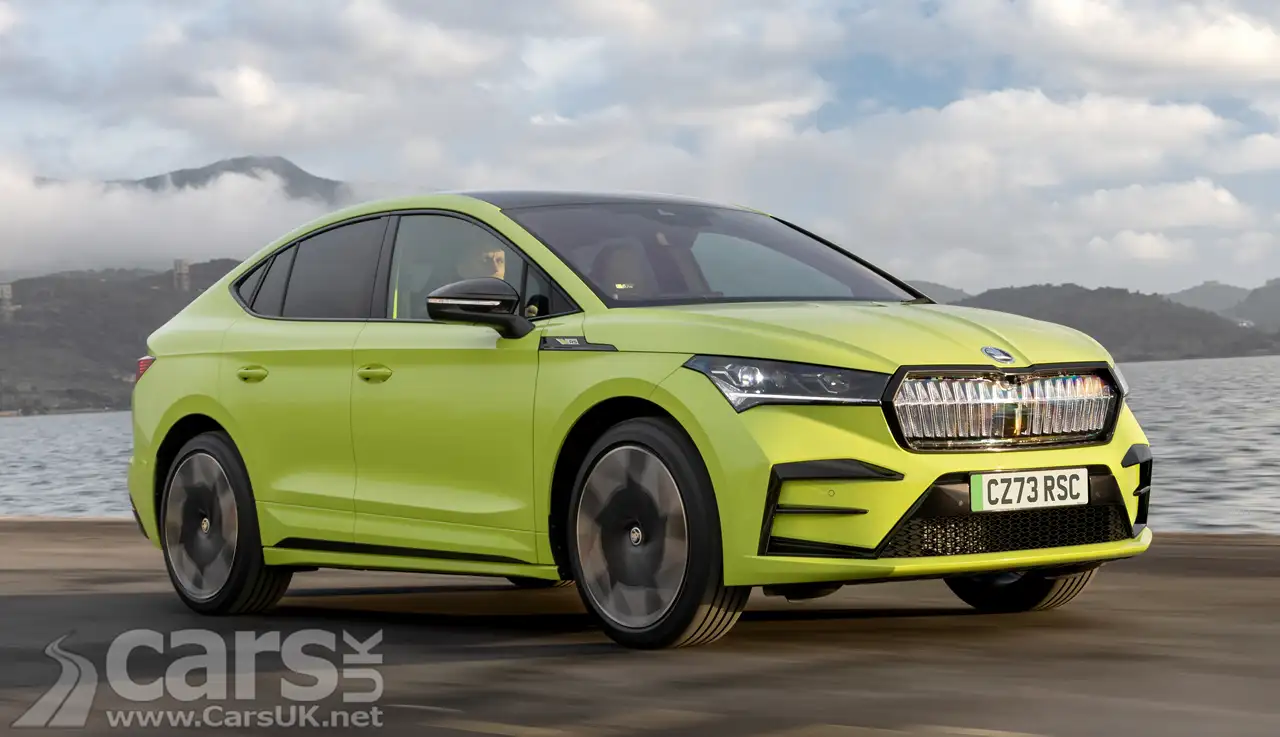 Electric Skoda Enyaq vRS Coupe with 2023 updates