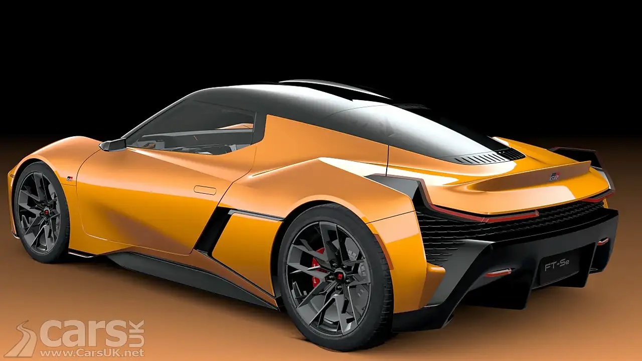 Toyota FT-Se Concept rear view