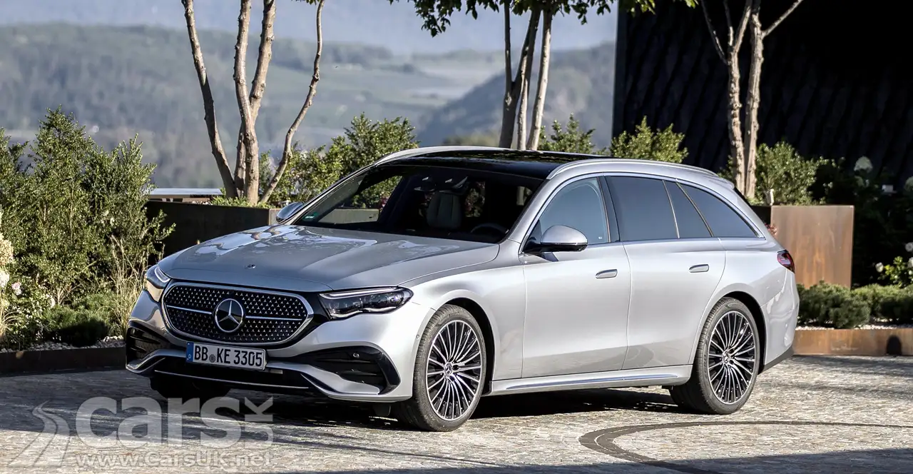 New Mercedes E-Clss Estate pictured as Mercedes announces UK prices and specs