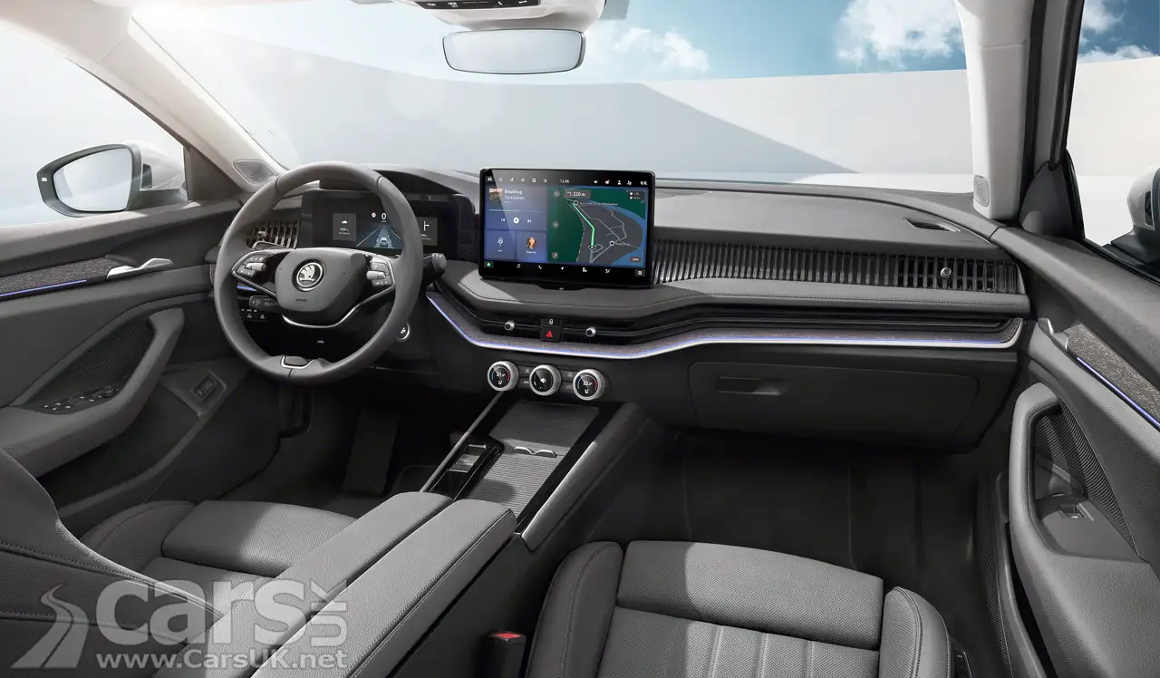 New Skoda Superb interior