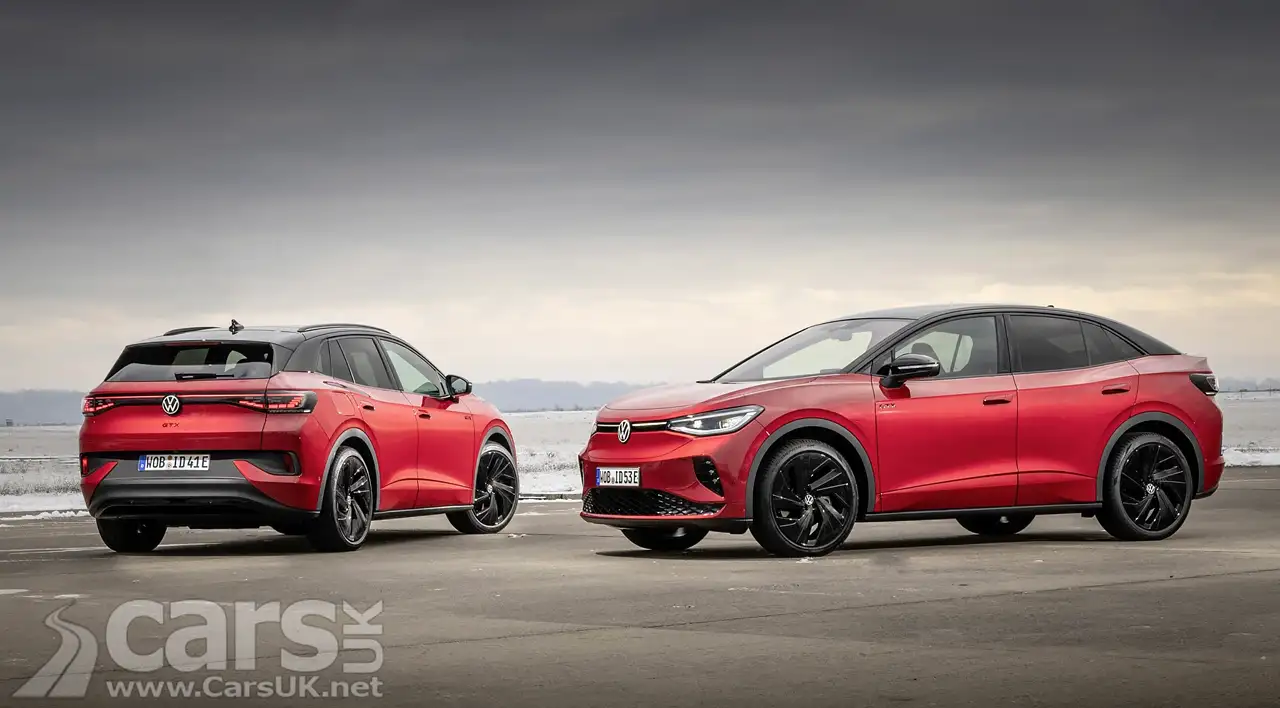 Upgraded Volswagen ID.4 and ID.5 EV model range and prices announced