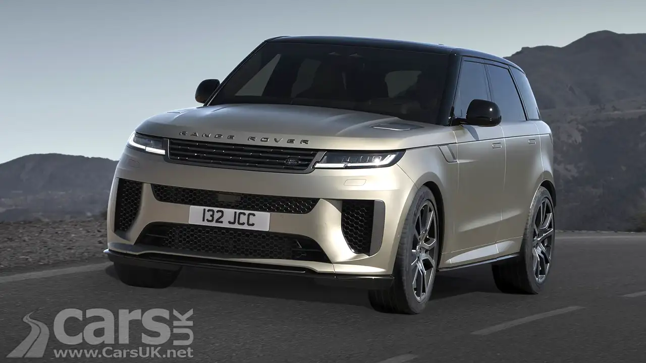Range Rover Sport pictured as JLR reveals just 13 have been stolen in the last two years