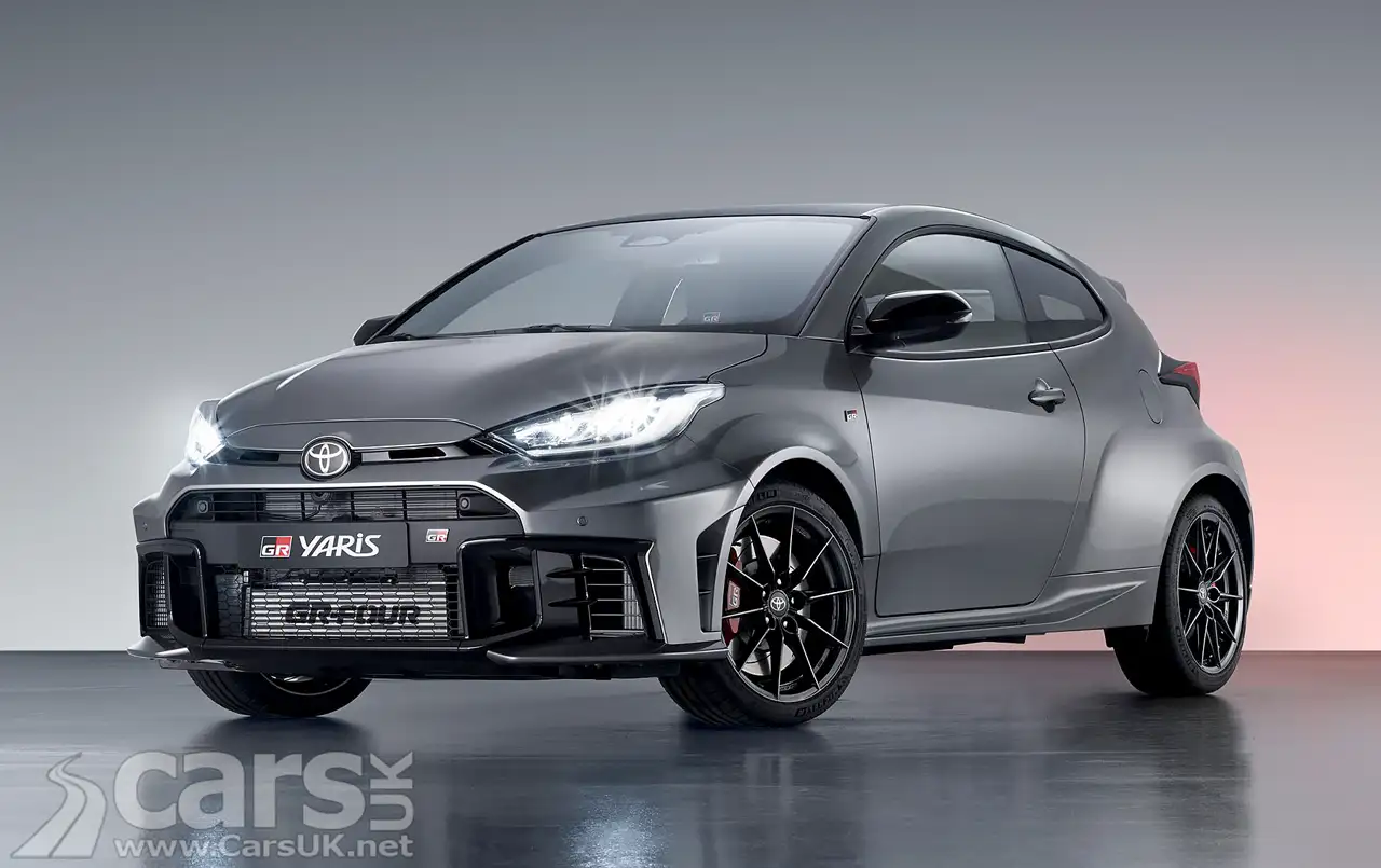 2024 Toyota GR Yaris front view studio
