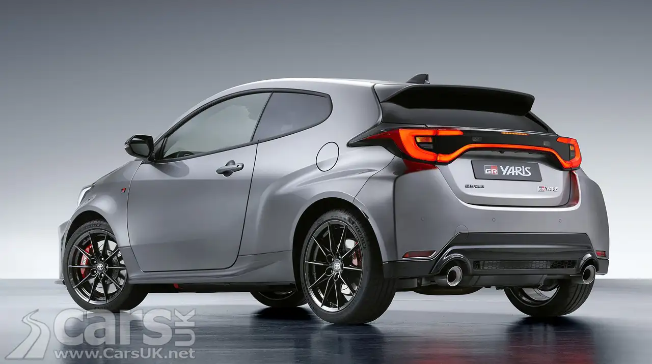 2024 GR Yaris rear view studio
