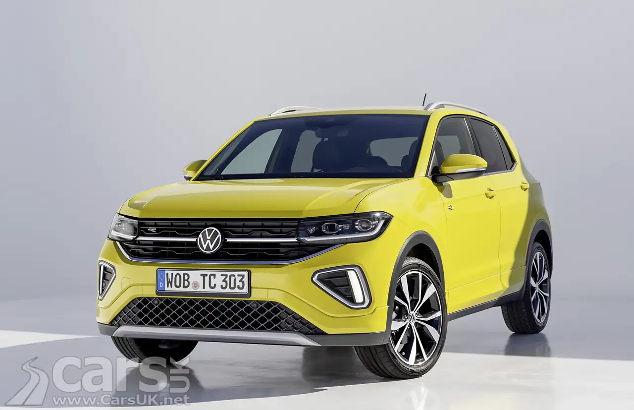 VW T-Cross in Rubber Ducky Yellow