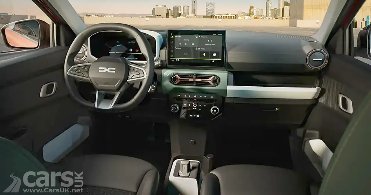 2024 Dacia Spring interior