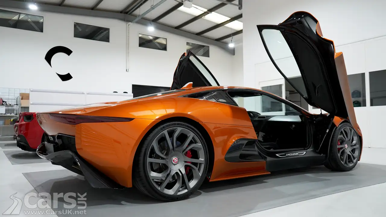 Jaguar C-X75 by Callum rear view