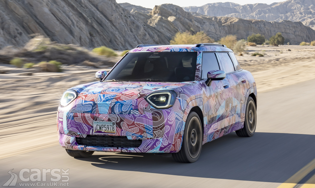 First look at the new ELECTRIC MINI Aceman