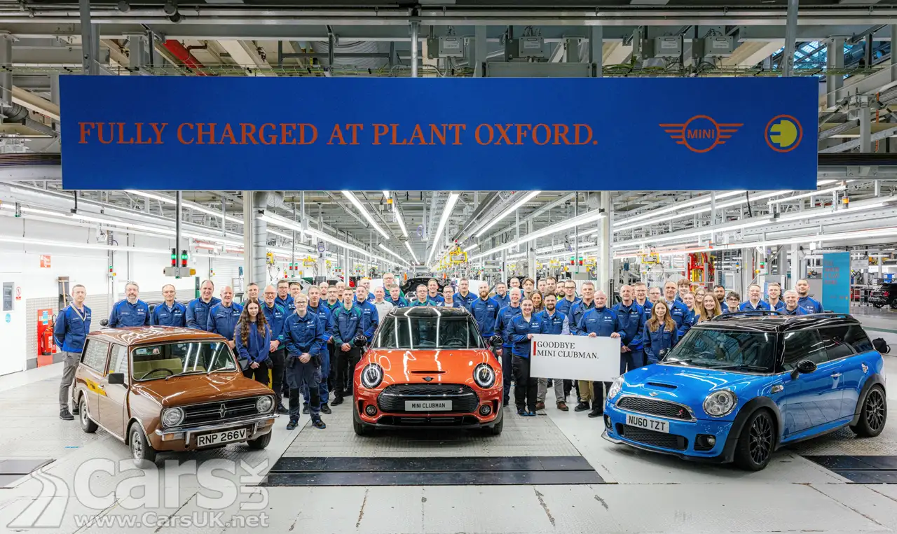 MINI Clubman ends production after 55 years