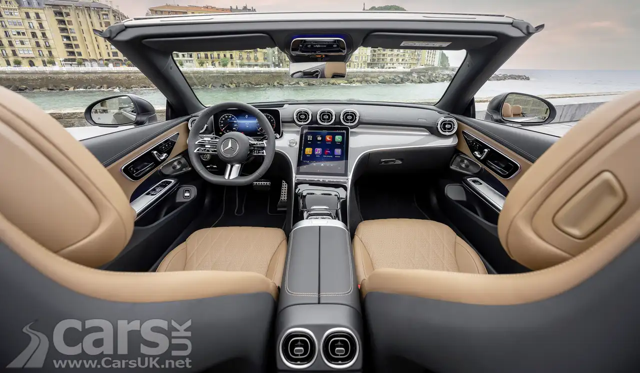 Mercedes CLE Cabriolet interior