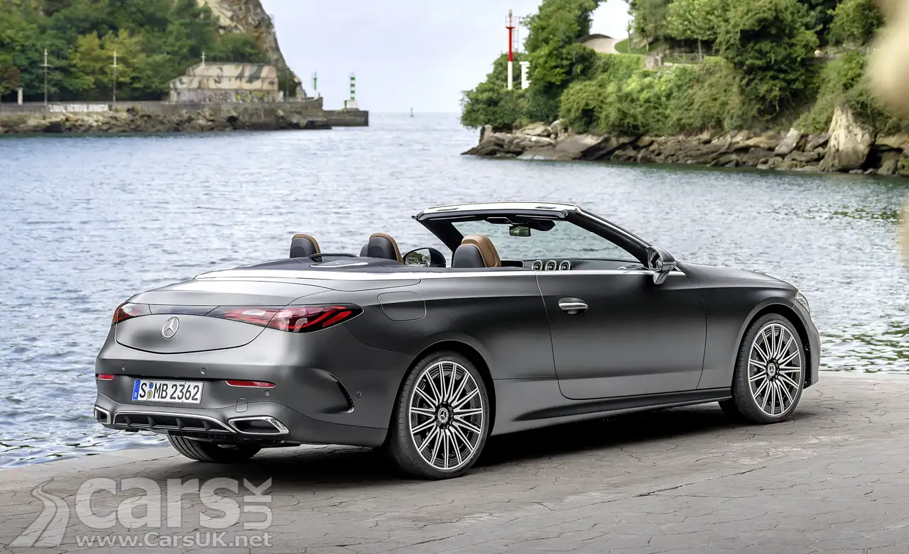 Mercedes CLE Cabriolet rear view