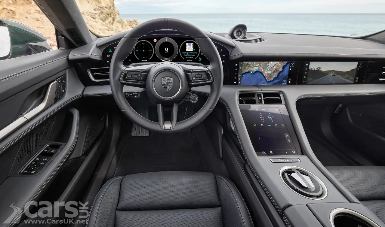 2024 Porsche Taycan interior