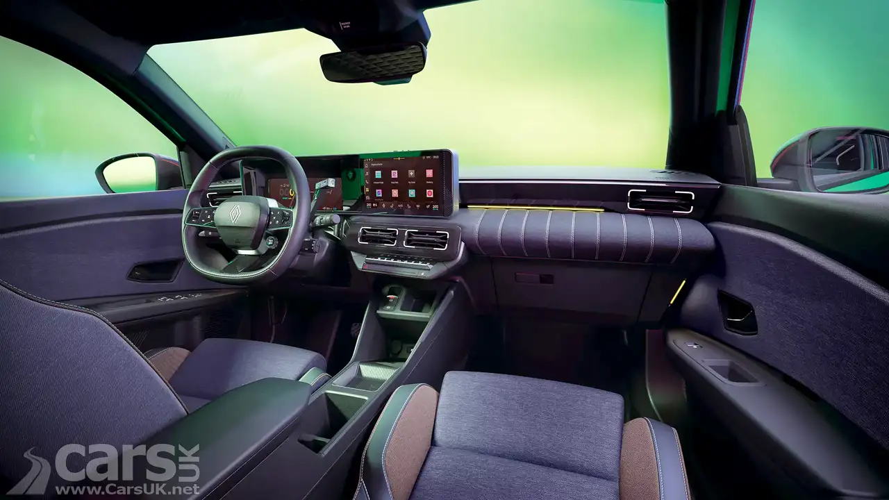 Electric Renault 5 E-Tech interior