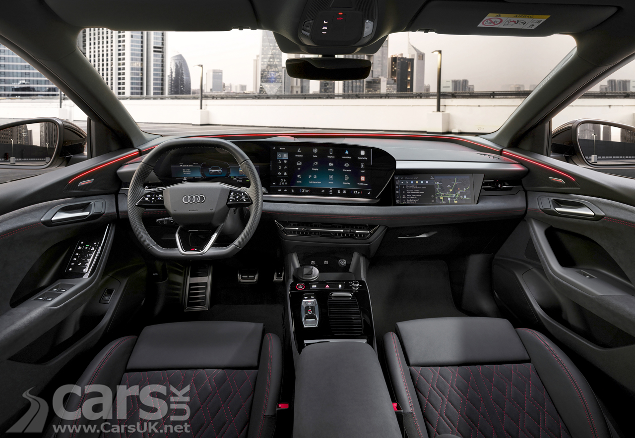 Electric Audi SQ6 e-tron interior