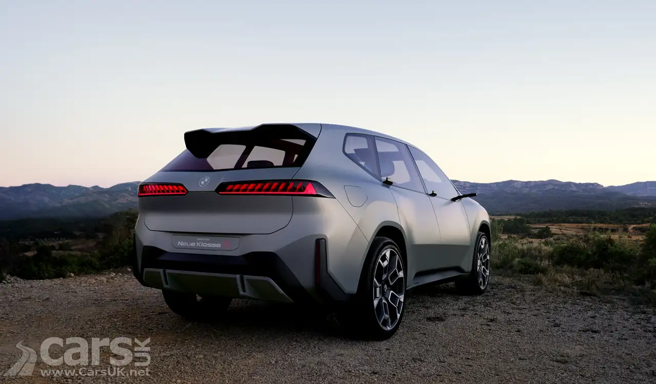 BMW Vision Neue Klasse X rear view