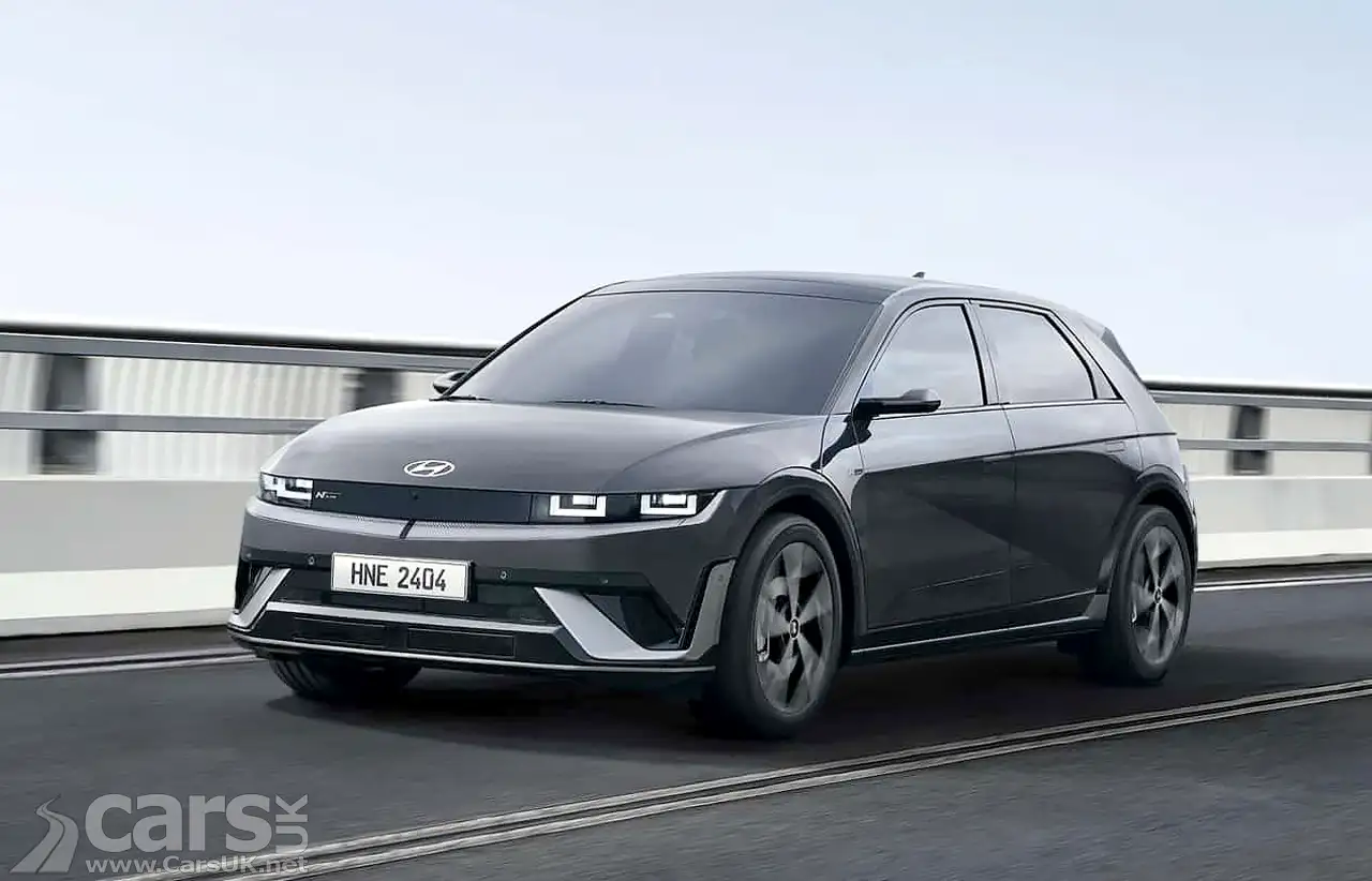2024 Hyundai Ioniq 5 N Line on road