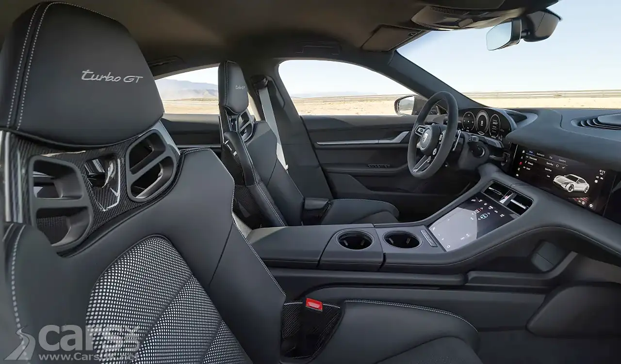 New Porsche Taycan Turbo GT interior