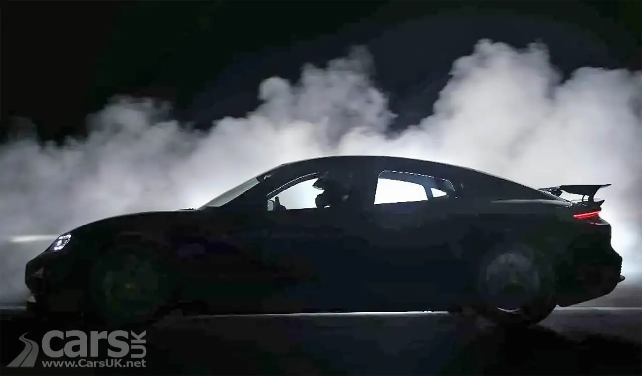 New electric Porsche Taycan Turbo 'GT' TEASED