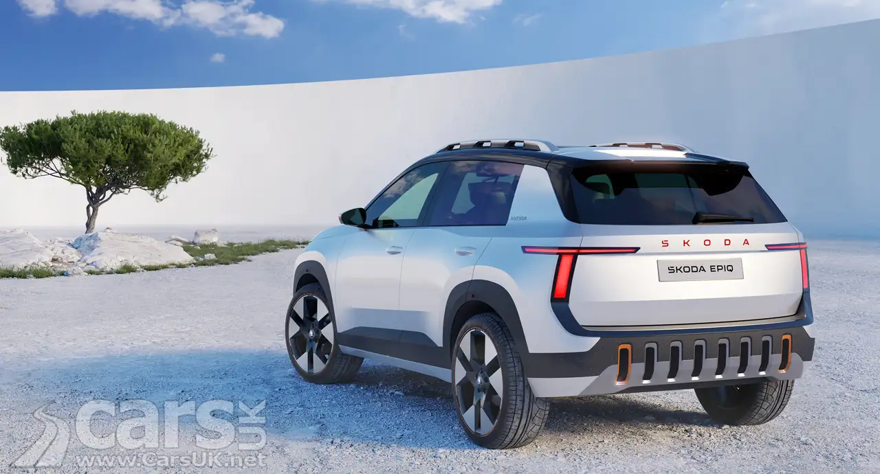 Skoda Epiq Rear View
