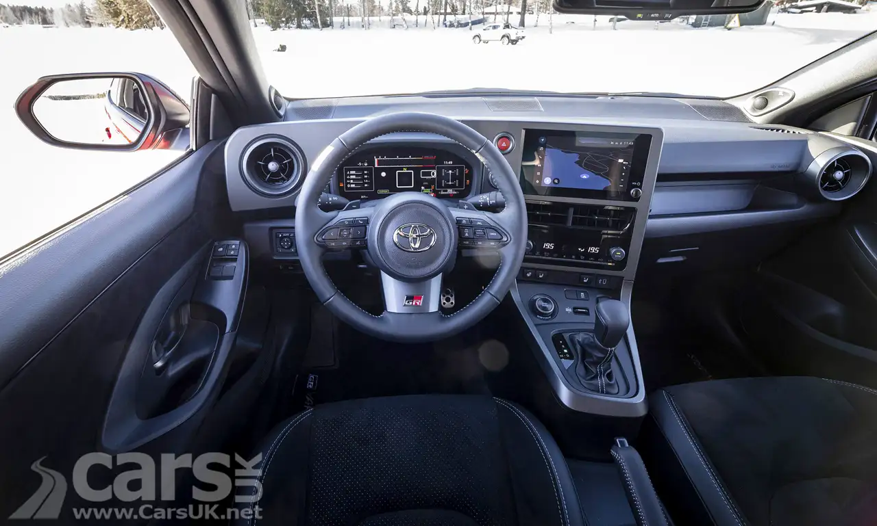 New Toyota GR Yaris interior