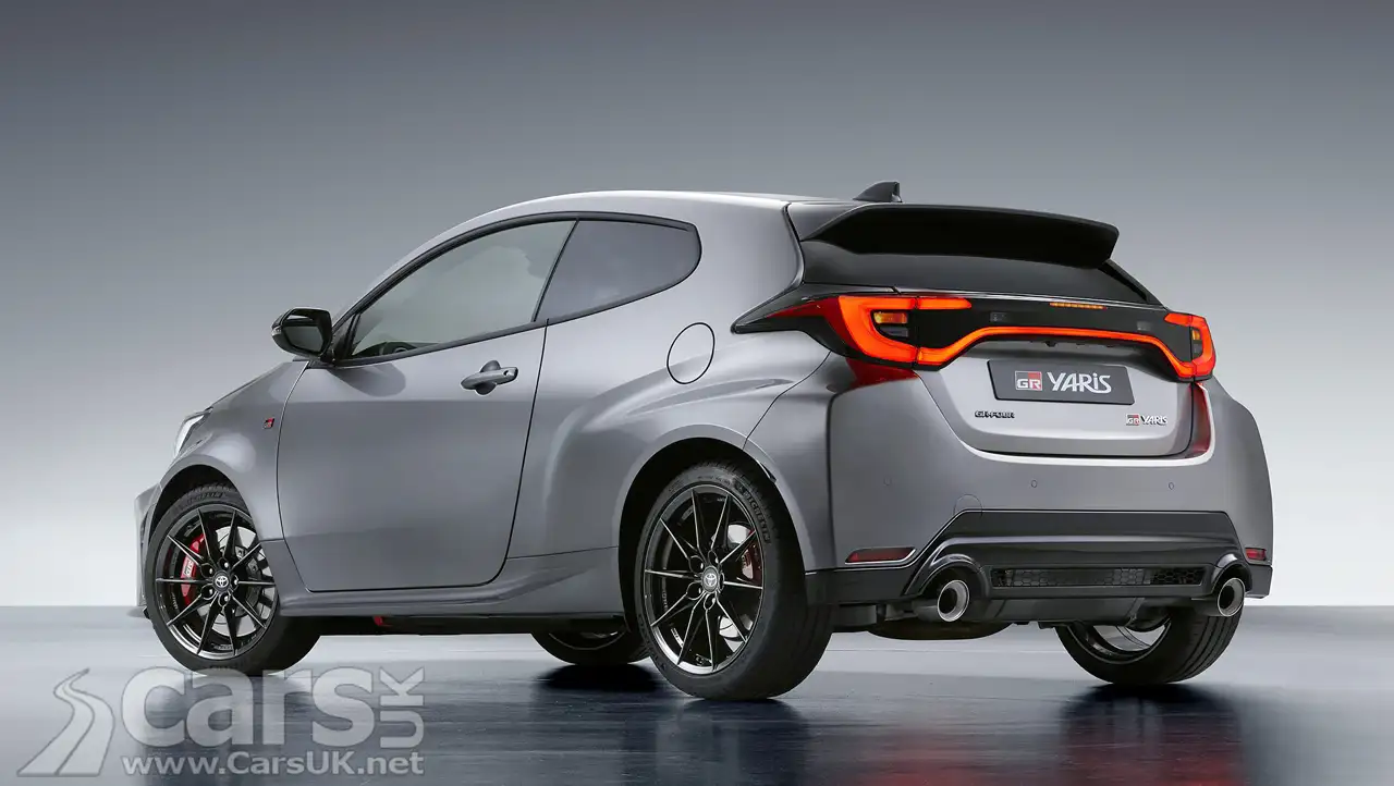 New Toyota GR Yaris interior rear view