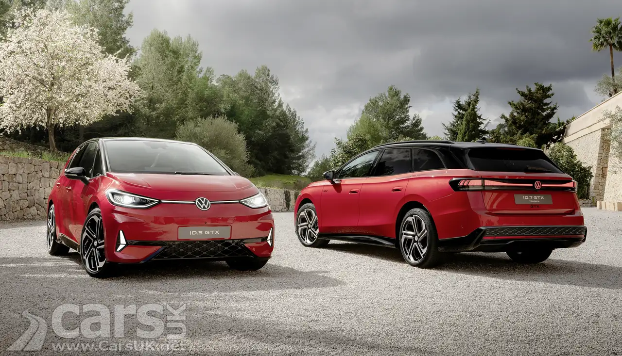 Volkswgen ID.3 GTX and ID.7 GTX Tourer