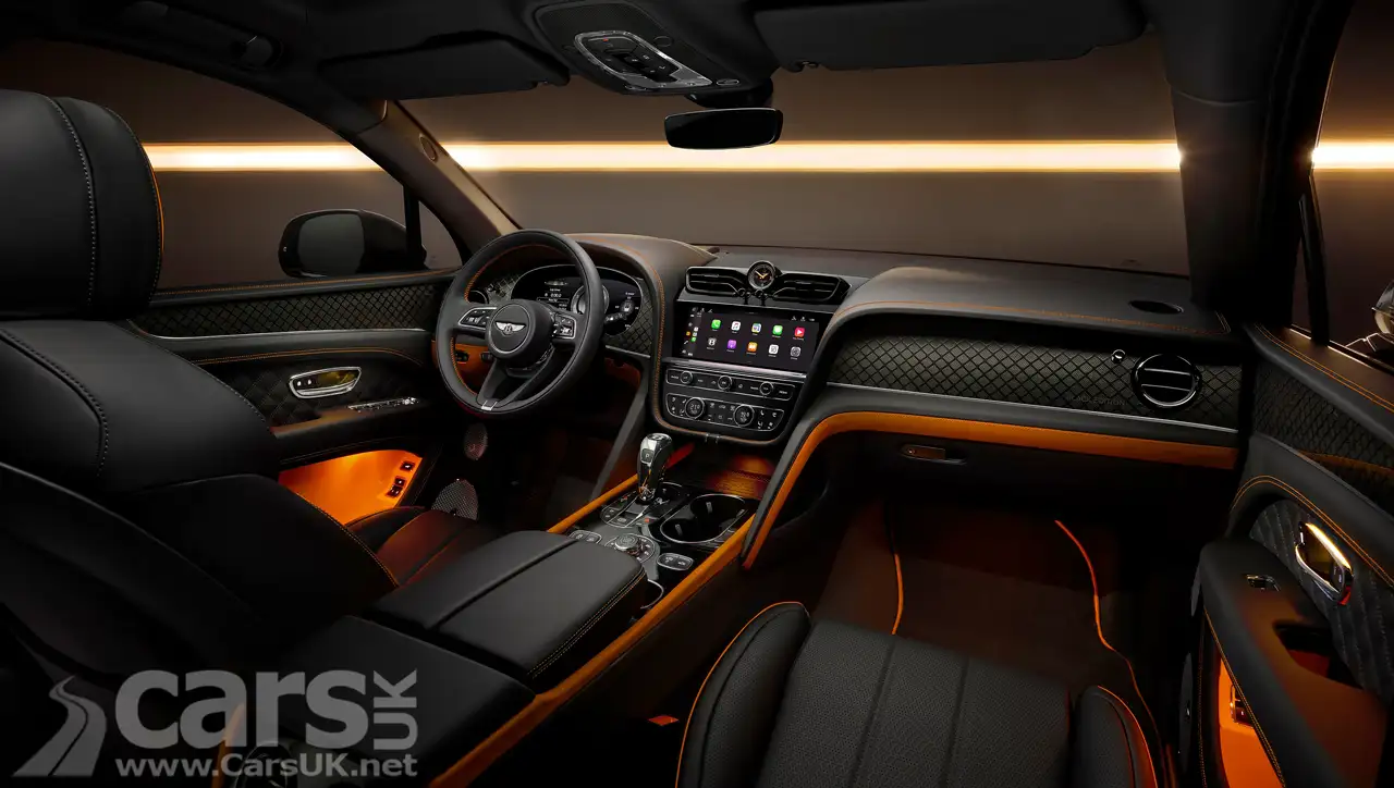 Bentley Bentayga S Black Edition interior