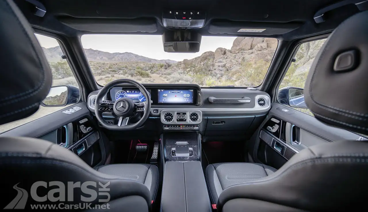 Mercedes-Benz G 580 with EQ Technology interior