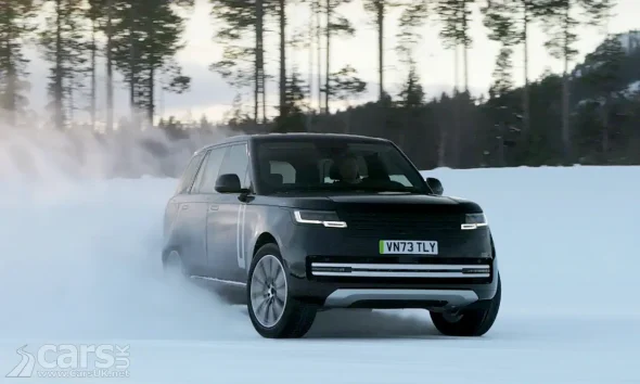 Range Rover ELECTRIC revealed testing in the snow