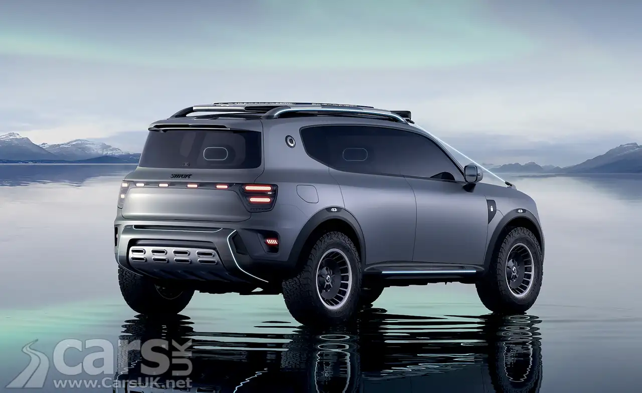 New Smart #5 Concept rear view