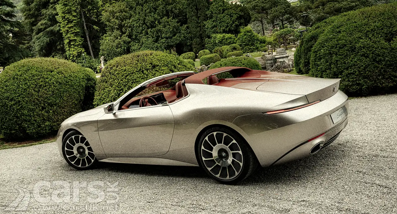 The BMW Concept Skytop rear view