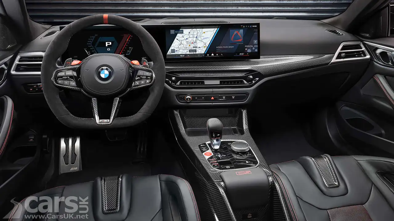 New BMW M4 CS interior