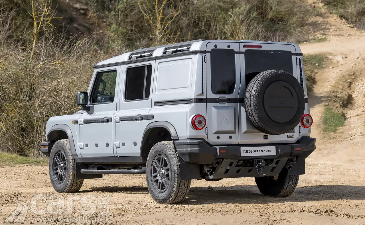 Ineos Grenadier Commecial rear view