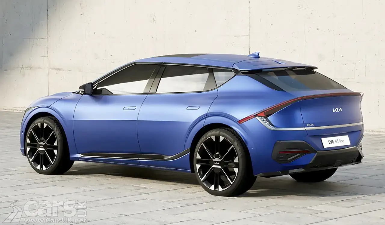 2024 Kia EV6 rear view