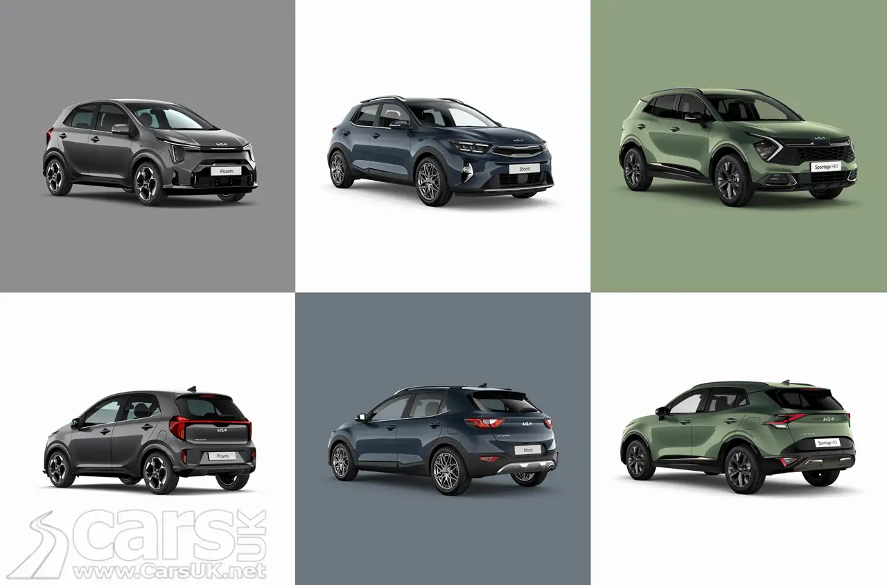 Kia Picanto, Stonic and Sportage ‘Shadow’ Special Editions