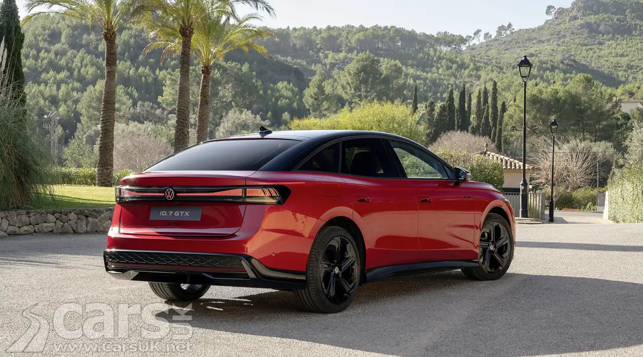 Volkswagen ID.7 GTX rear view