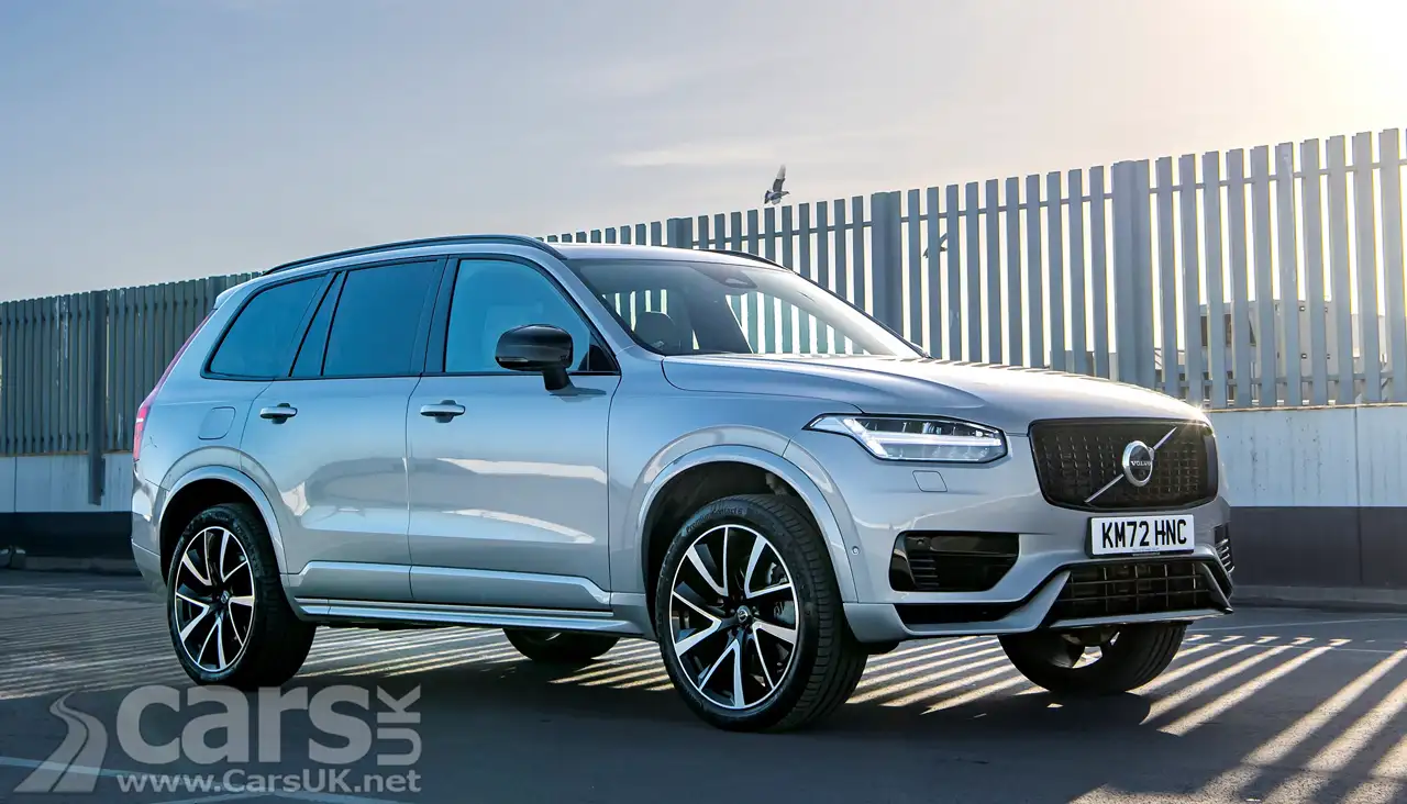 Volvo XC90 pictured as it's declared the best seven-seater of 2024